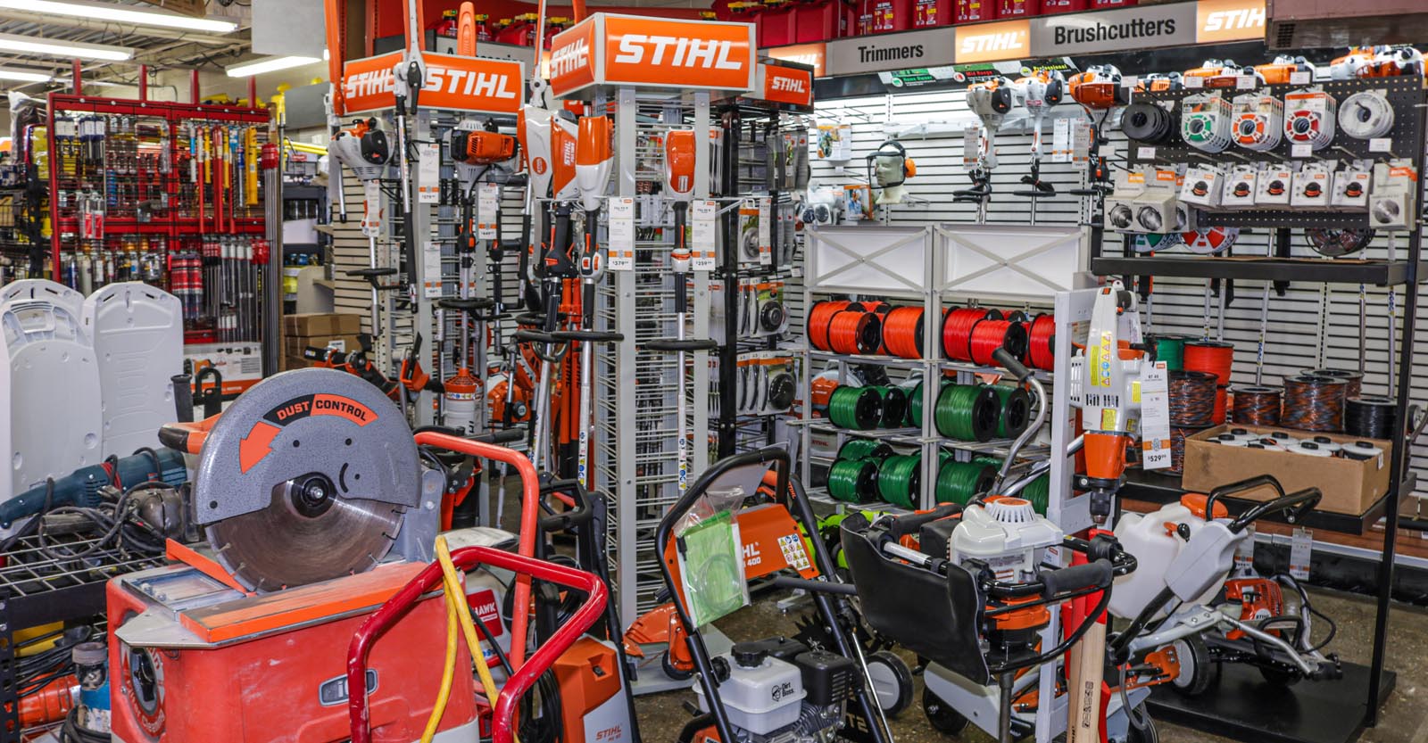 Stihl products at Detroit Diamond Drilling